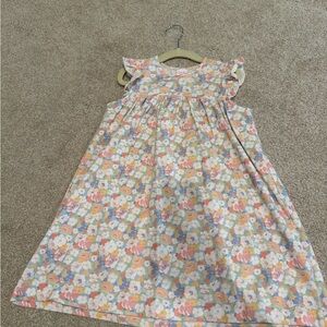 Stitchy Fish Floral Sleeveless Dress 4T